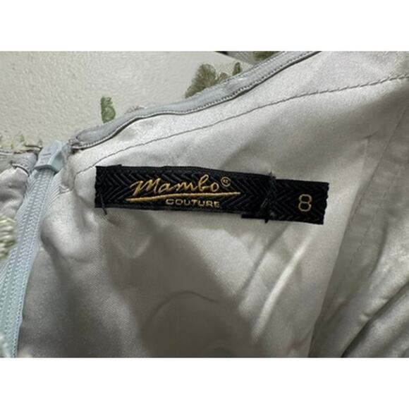 "MAMBO COUTURE" STUNNING SZ 8 Formal Dress Fairy Whimsical Angelic Runs Smalll - Picture 11 of 16